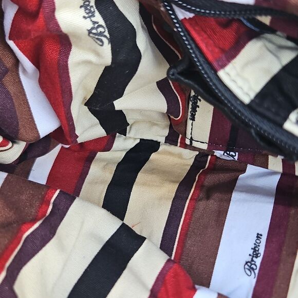 Brighton Boho Floral Canvas Shoulder Bag with Charms - Picture 7 of 8